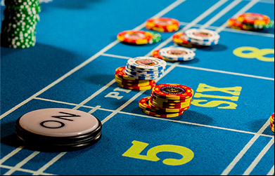 Craps Table Games at Akwesasne Mohawk Casino Resort Upstate New York Near Canada