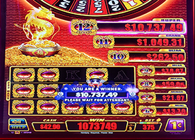 Another jackpot winner at Akwesasne Mohawk Casino Resort near Canada