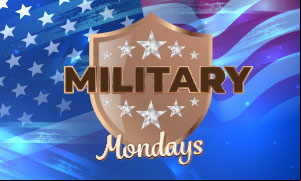 WE ARE SALUTING THOSE WHO SERVE  Earn 10 points and receive $10 slot play + $10 dining credit! Visit the Winner's Club with valid ID to redeem.
