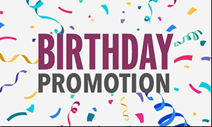 Birthday promotion at Akwesasne Mohawk Casino Resort