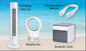 Earn 75 points on Sundays or Wednesdays and receive a piece of the Feel the Breeze Essentials Set! Visit the promotions booth beginning at 12 pm to redeem.