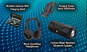 Earn 75 points on Sundays or Wednesdays and receive a piece of the Listen To Me Essentials Set! Visit the promotions booth beginning at 12 pm to redeem.